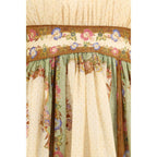 Multicolor Cotton Casual Dress