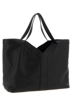 Black Calfskin Tote Bag