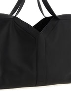 Black Calfskin Tote Bag