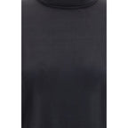 Black Silk Sweatshirt