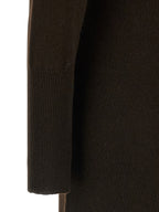Brown Cashmere Long Dress