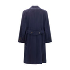 Blue Wool Oves Aries Coat