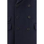 Blue Wool Oves Aries Coat