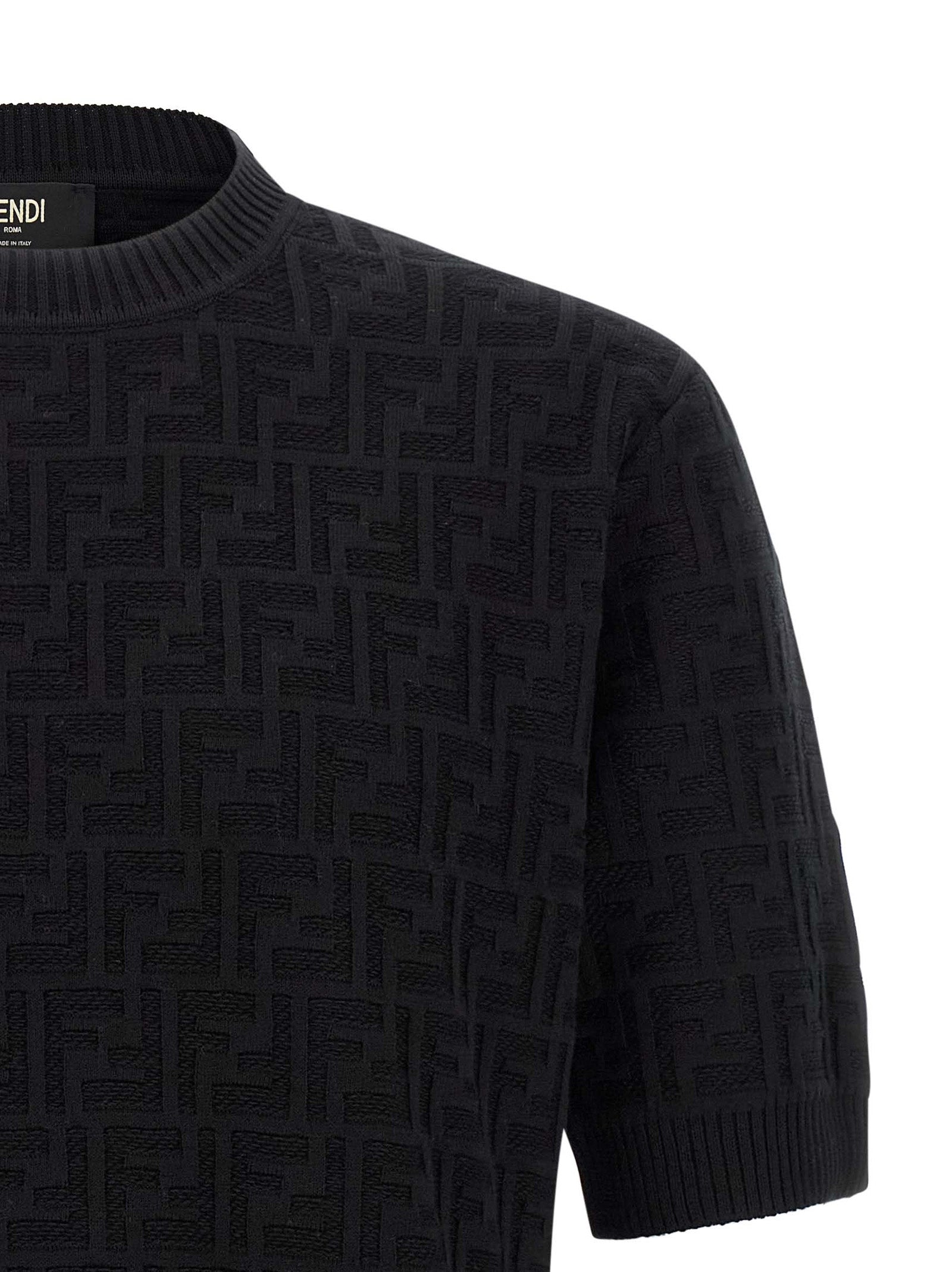 Black Cotton Cardigan