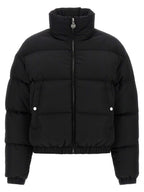 Black Nylon Full-Length Jacket