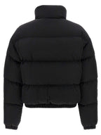 Black Nylon Full-Length Jacket