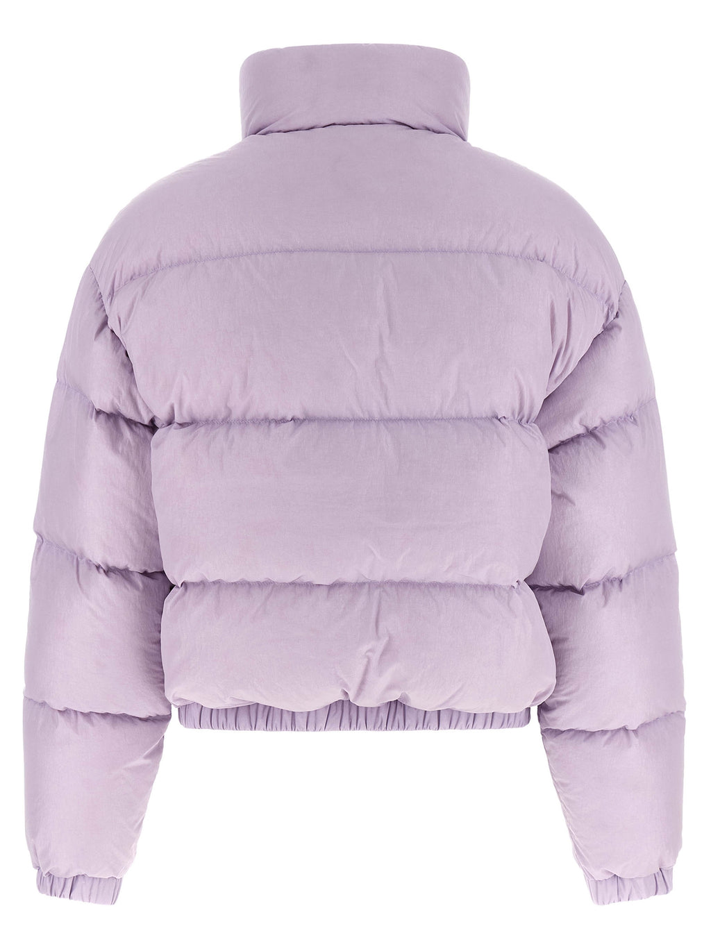 Purple Nylon Full-Length Jacket