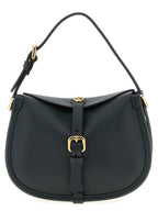Bicolor Calfskin Crossbody Bag