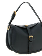 Bicolor Calfskin Crossbody Bag