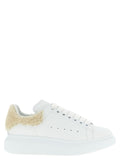 Beige Calfskin Chunky Sneakers