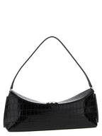 Black Calfskin Shoulder Bag