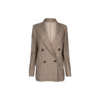 Brown Linen Blazer