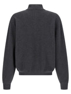 Gray Cotton Cardigan
