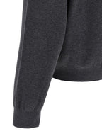 Gray Cotton Cardigan