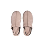 Brown Leather Mules