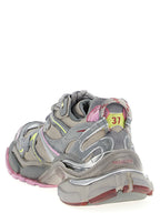 Multicolor Polyethylene Athletic Sneakers