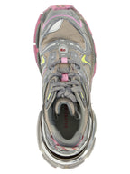 Multicolor Polyethylene Athletic Sneakers