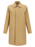 Beige Cotton Coat