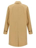 Beige Cotton Coat