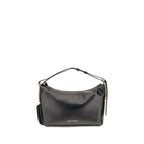 Black Calf Leather Bos Taurus Shoulder Bag