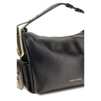 Black Calf Leather Bos Taurus Shoulder Bag
