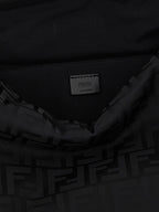 Black Polyamide Shoulder Bag