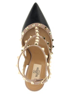 Black Lamb Leather High Heel Pumps