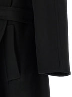 Black Virgin Wool Coat