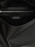 Black Calfskin Shoulder Bag