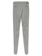 Gray Virgin Wool Dress Pants