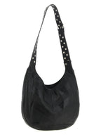 Black Lamb Leather Shoulder Bag