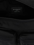 Black Polyamide Crossbody Bag