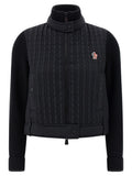 Black Polyamide Cardigan