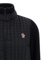 Black Polyamide Cardigan