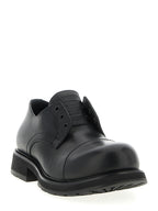 Black Bull Skin Slip-On Loafers