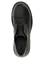 Black Bull Skin Slip-On Loafers