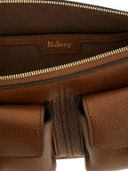 Brown Calfskin Shoulder Bag
