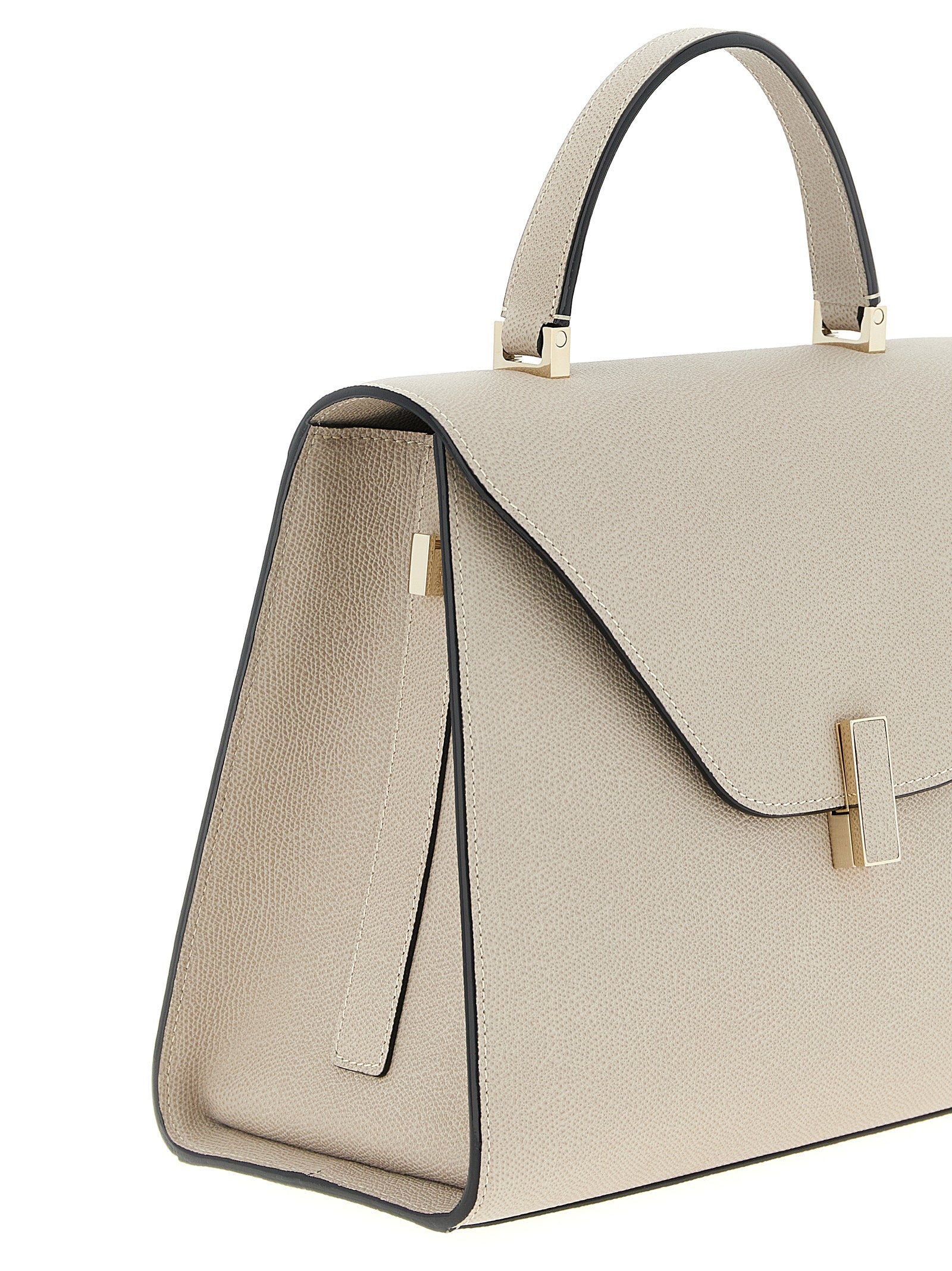 Beige Calfskin Handbag
