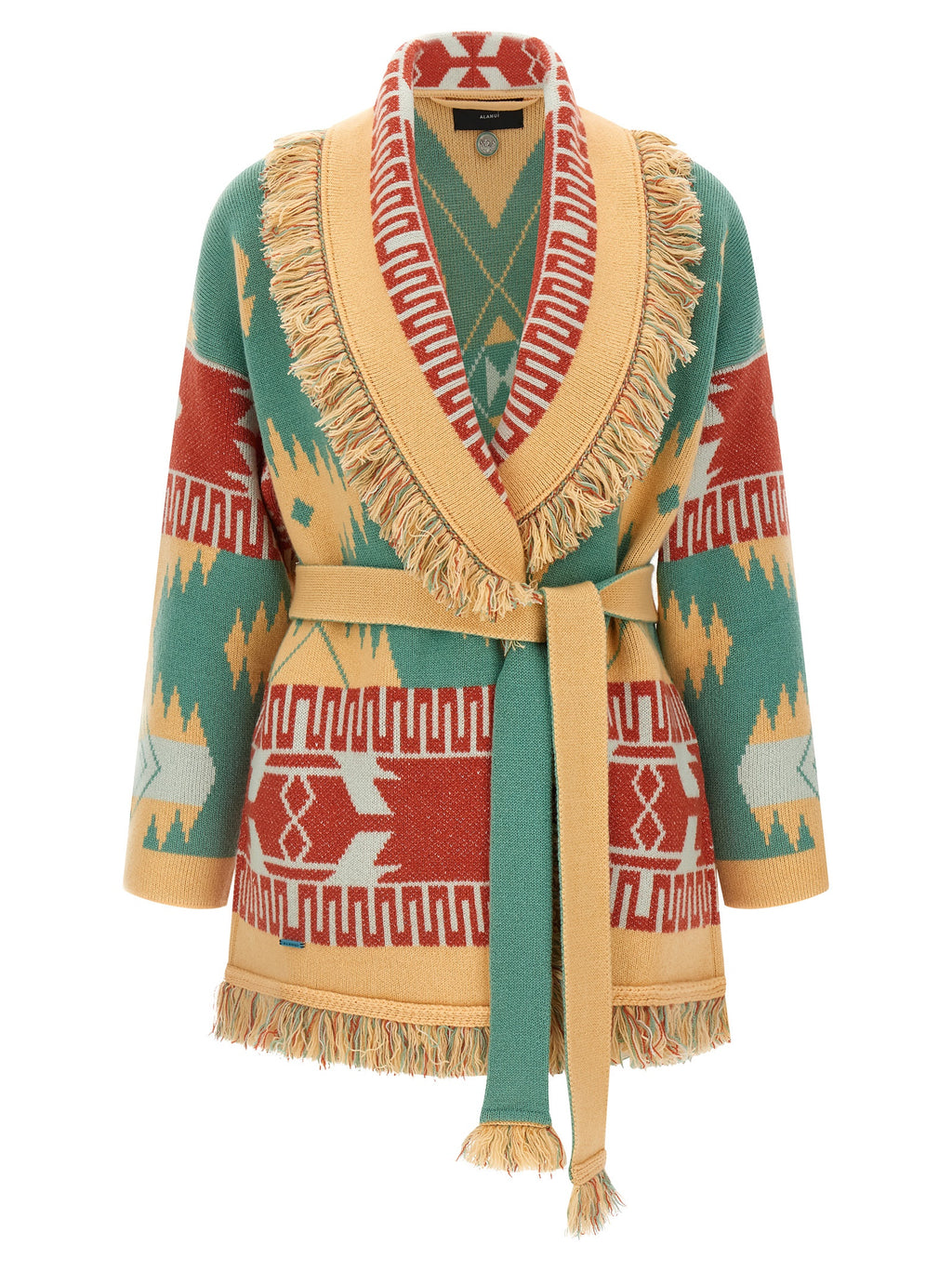 Multicolor Cashmere Cardigan