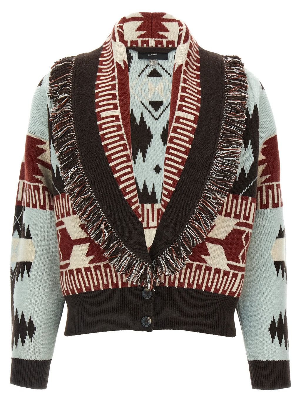 Multicolor Wool Cardigan