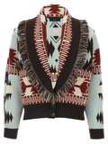 Multicolor Wool Cardigan