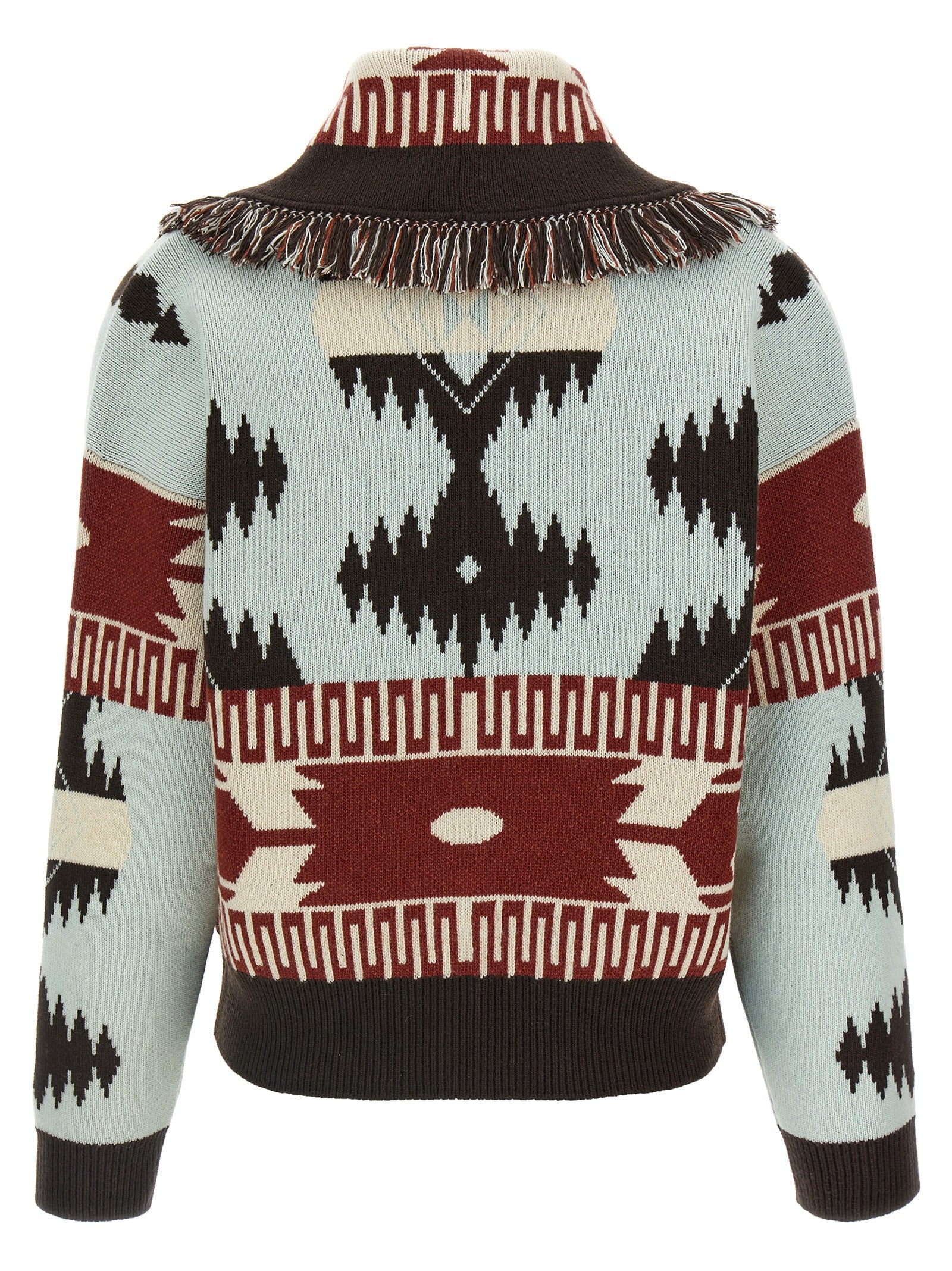 Multicolor Wool Cardigan