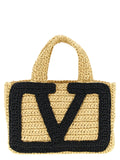 Black Viscose Tote Bag