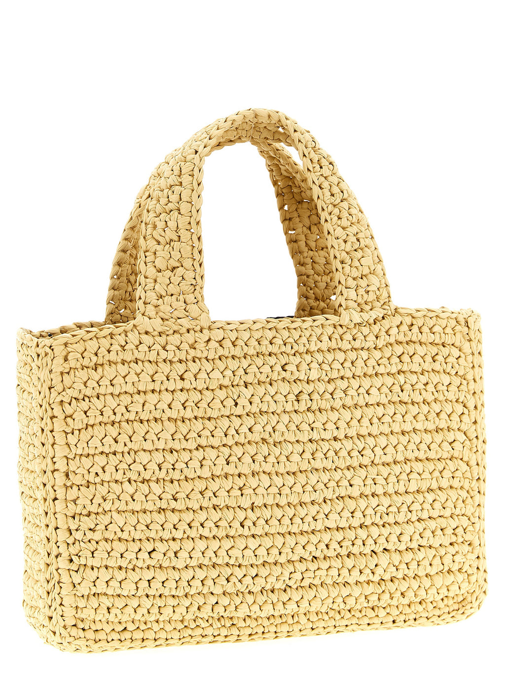 Black Viscose Tote Bag