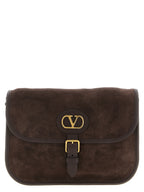 Brown Cowhide Crossbody Bag
