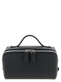 Black Calfskin Crossbody Bag