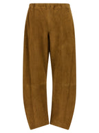 Brown Leather Pants