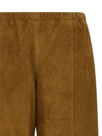 Brown Leather Pants