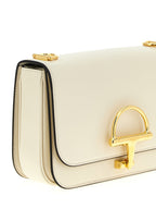 White Calfskin Shoulder Bag