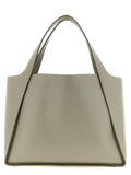 Beige Polyamide Tote Bag